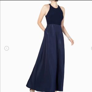 Adrianna Papell Midnight Navy Size 8 Gown